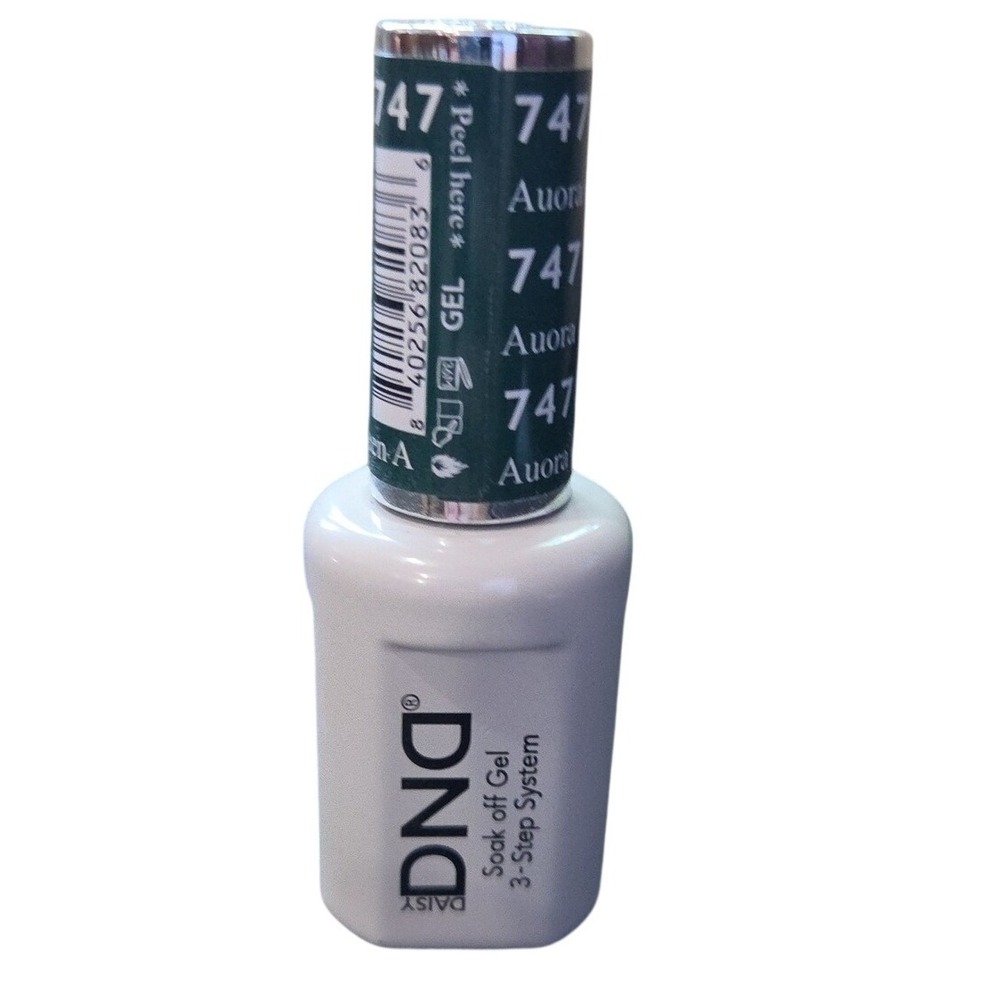 NWT DND Aurora Green Gel Polish Soak Off Hunter Green Creme Preppy Dark Academia